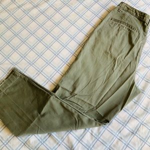 Olive colored pants